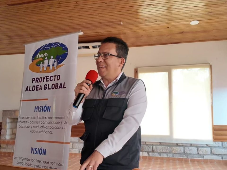 José Vidal Lanza, Director Ejecutivo de Proyecto Aldea Global Honduras